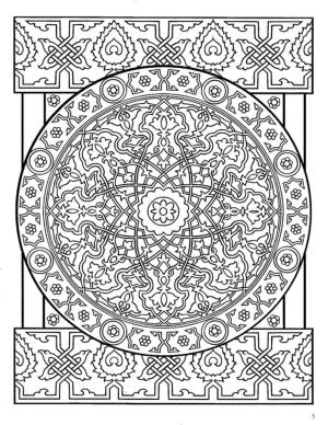 Fayans boyama sayfası,  coloring page, Dover’da Aradia Allen, 