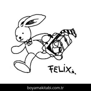 Felix boyama sayfası – yaratıcılığı geliştirir, keyifli zaman