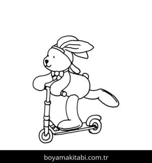 Felix boyama sayfası – sevimli karakter, sanatsal çalışma