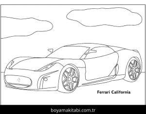 Ferrari Boyama
