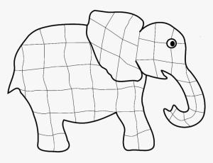 Fil boyama sayfası, Elephants coloring page, Karaağaç Fili, 