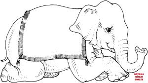 Fil boyama sayfası, Elephants coloring page, , elephants circus elephant 