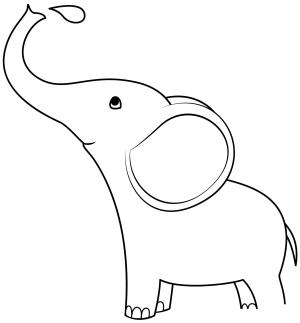 Fil boyama sayfası, Elephants coloring page, , elephants baby elephant 