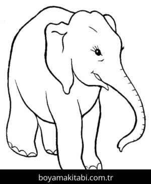 Filler boyama sayfası – çizgi film temalı, basit çizim