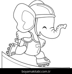 Filler boyama sayfası – sanatsal çalışma, çocuklar için