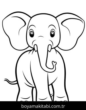 Filler boyama sayfası – kolay boyama, eğitici aktivite