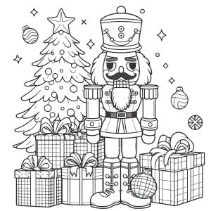 Fındıkkıran boyama sayfası,  coloring page, Fındıkkıran 1, 