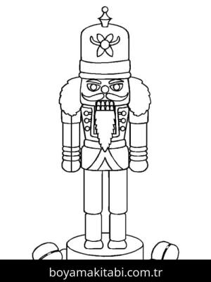 Fındıkkıran boyama sayfası – yaratıcılığı geliştirir, keyifli zaman