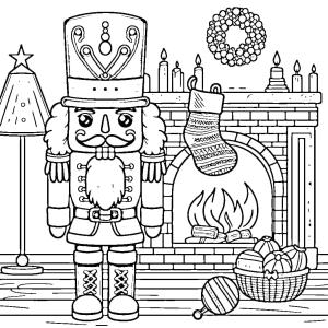 Fındıkkıran boyama sayfası,  coloring page, Fındıkkıran 5, 