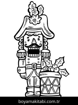 Fındıkkıran boyama sayfası – boyama çalışması, yaratıcılığı geliştirir