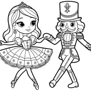 Fındıkkıran boyama sayfası,  coloring page, Fındıkkıran 8, 