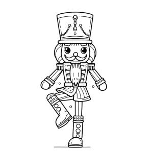 Fındıkkıran boyama sayfası,  coloring page, Fındıkkıran’ı kolay çiz, 