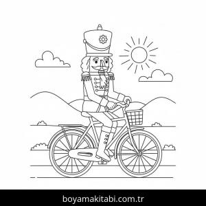 Fındıkkıran boyama sayfası – evde etkinlik, ücretsiz yazdır