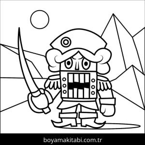 Fındıkkıran boyama sayfası – eğitici aktivite, yaratıcılık