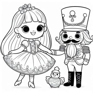 Fındıkkıran boyama sayfası,  coloring page, Fındıkkıran 7, 