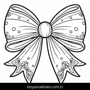 Fiyonk boyama sayfası – sevimli karakter, sanatsal çalışma