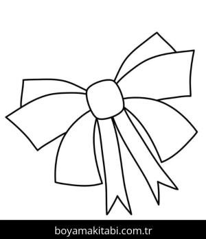 Fiyonk boyama sayfası – çizgi film temalı, basit çizim