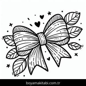 Fiyonk boyama sayfası – basit çizim, kolay boyama