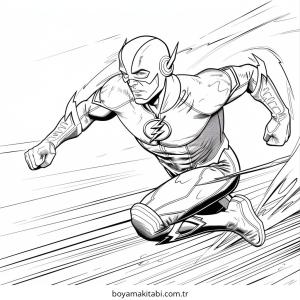 Flash boyama sayfası – çocuk aktivitesi, PDF indir
