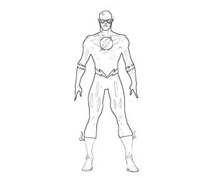 Flash boyama sayfası,  coloring page, Kalıcı Flash, 