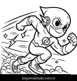 Flash boyama sayfası,  coloring page, , 