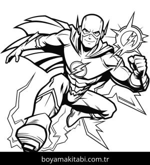 Flash boyama sayfası,  coloring page, , 