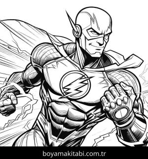 Flash boyama sayfası,  coloring page, , 