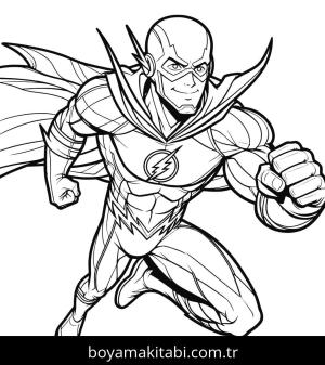 Flash boyama sayfası,  coloring page, , 