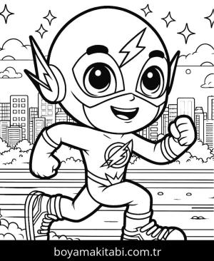Flash boyama sayfası,  coloring page, , 