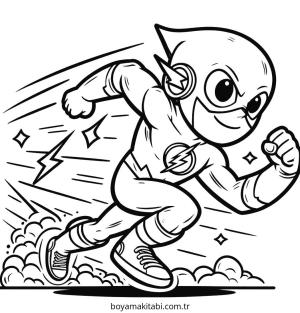 Flash boyama sayfası – basit çizim, kolay boyama