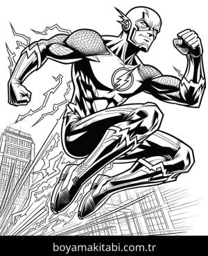 Flash boyama sayfası,  coloring page, , 