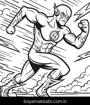 Flash boyama sayfası,  coloring page, , 