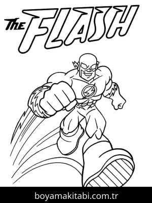 Flash boyama sayfası – sevimli karakter, sanatsal çalışma