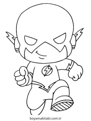 Flash boyama sayfası – çocuklar için, çizgi film temalı