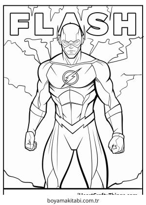 Flash boyama sayfası – sanatsal çalışma, çocuklar için