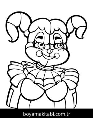 FNAF boyama sayfası – keyifli zaman, renkli çizimler