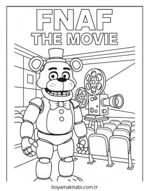 FNAF boyama sayfası – ücretsiz yazdır, boyama etkinliği