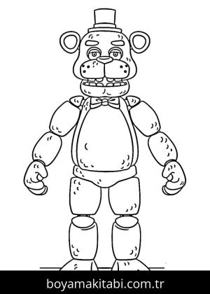 FNAF boyama sayfası – ücretsiz yazdır, boyama etkinliği