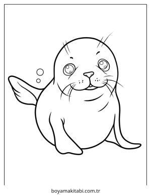 Fok boyama sayfası – el becerilerini geliştirir, boyama çalışması