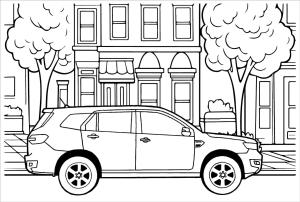 Ford boyama sayfası,  coloring page, Yazdırılabilir Ford, 