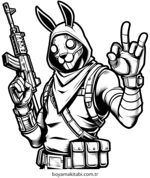 Fortnite boyama sayfası – evde etkinlik, ücretsiz yazdır
