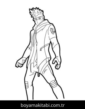 Fortnite boyama sayfası – evde etkinlik, ücretsiz yazdır