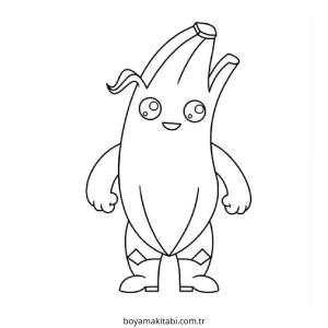 Fortnite boyama sayfası – boyama çalışması, yaratıcılığı geliştirir