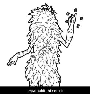 Fortnite boyama sayfası – el becerilerini geliştirir, boyama çalışması