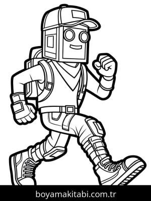 Fortnite boyama sayfası – eğitici aktivite, yaratıcılık