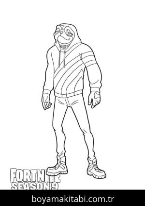 Fortnite boyama sayfası – kolay boyama, eğitici aktivite