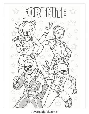 Fortnite Boyama