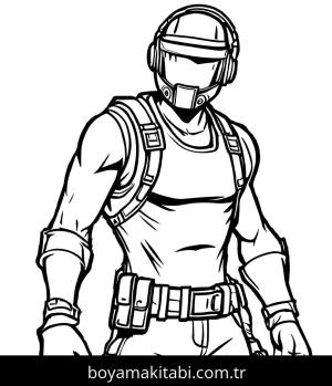 Fortnite boyama sayfası,  coloring page, , 