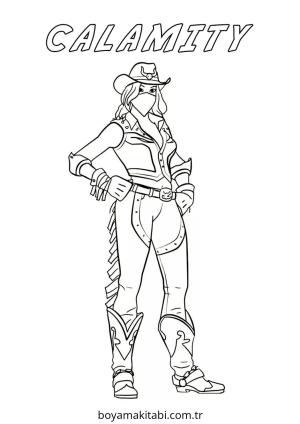 Fortnite boyama sayfası – kolay boyama, eğitici aktivite