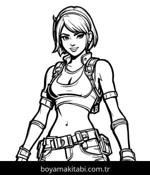 Fortnite boyama sayfası,  coloring page, , 